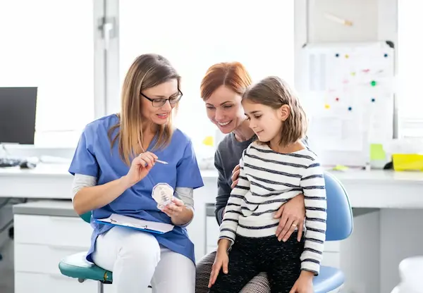 Flúor dental para niños