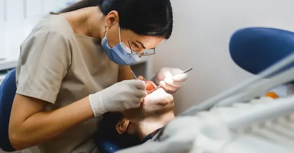 Caries dental en etapa inicial