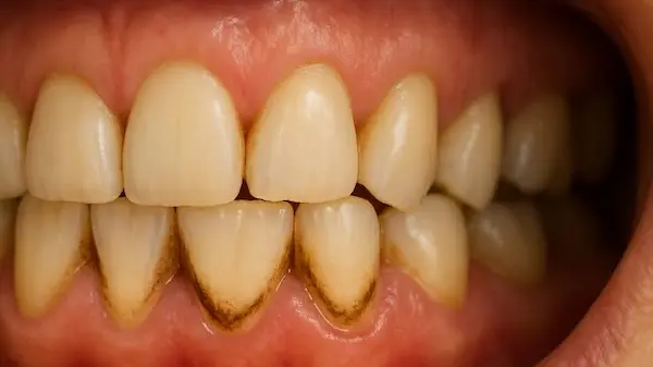 Las 10 causas principales de los dientes negros