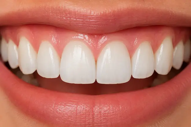 relación entre dientes y encías al sonreír