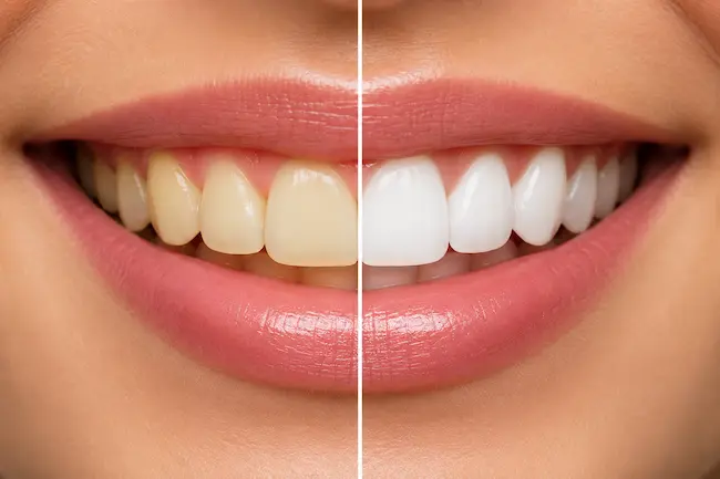 estética dental para mejorar el color de los dientes