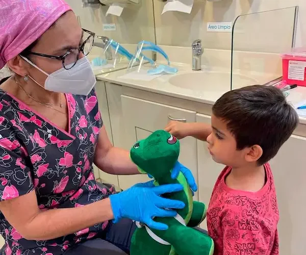 Evaluación dental para niños
